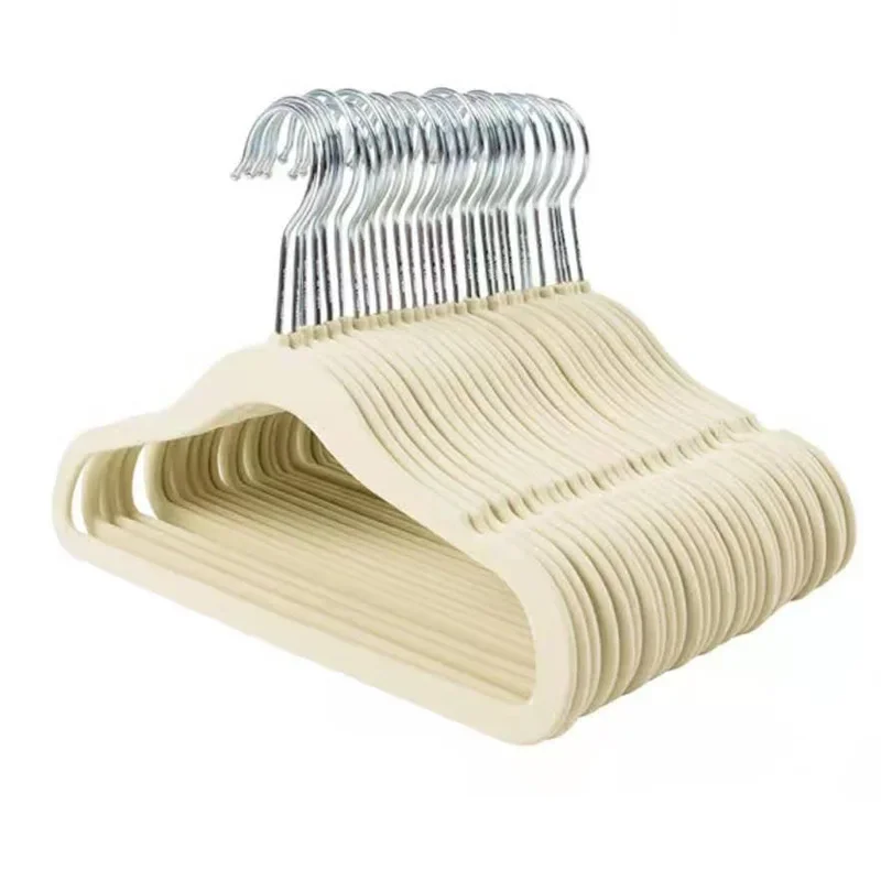 Вешалка бархатная для одежды и пальто 10 шт.