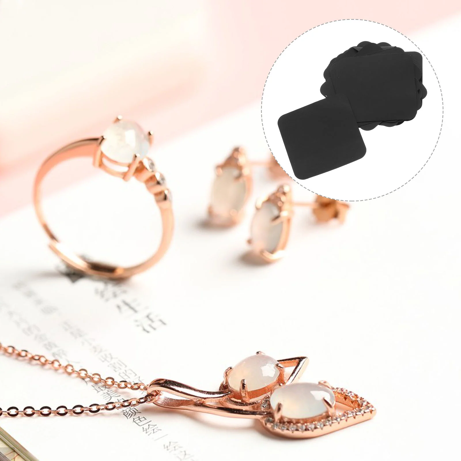 30 шт. ювелирные изделия золотые и серебряные антиокислительная бумага полоски