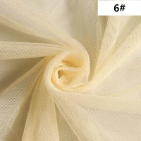 3m5m10m tulle mesh fabric gauze mosquito net fabric for wedding dress tutu decor black white beige pink blue redby the meter