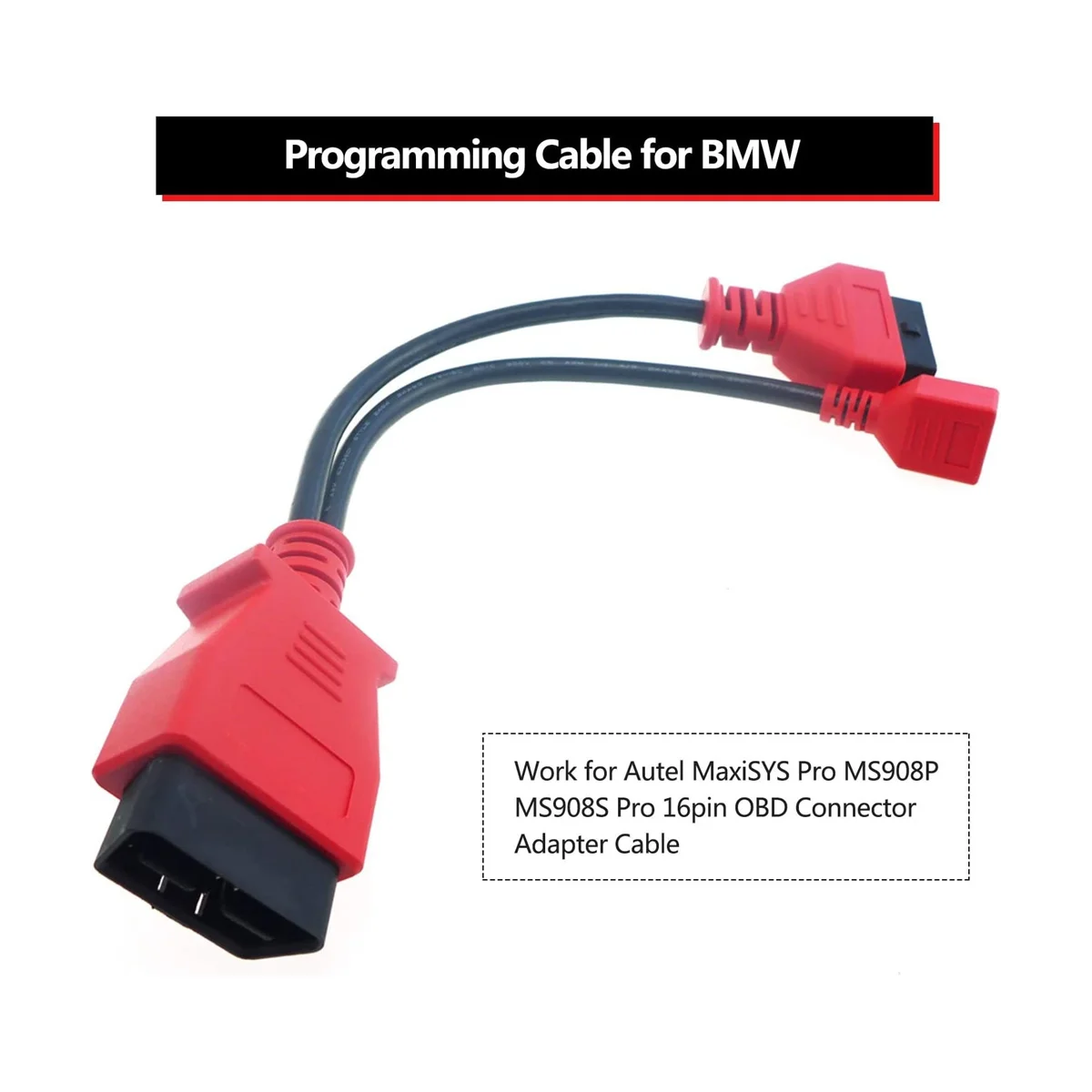 Кабель-соединитель OBD2 для сканера Autel MaxiSYS Pro MS908P кабель программирования BMW