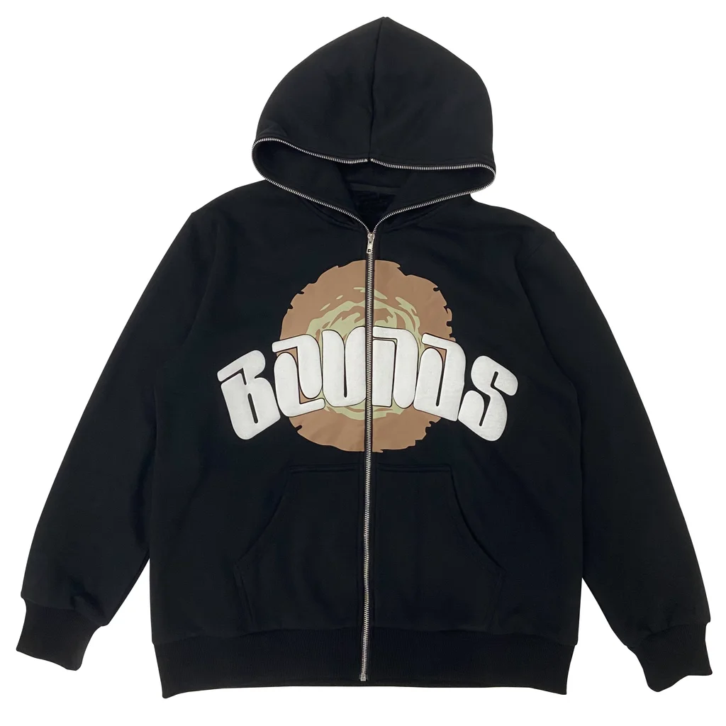 

Zip Hoodie Y2K Retro Foam Printed Grunge Oversized Sweatshirt 2021 Summer Gothic Hoodie Ladies Grunge Hooded Jacket Streetwear