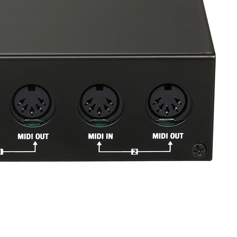 Um4x4 USB MIDI-интерфейс 4 входа/4 выхода 64 MIDI-канали 4I/4O + Merge 2I4o MIDI Box 4X4