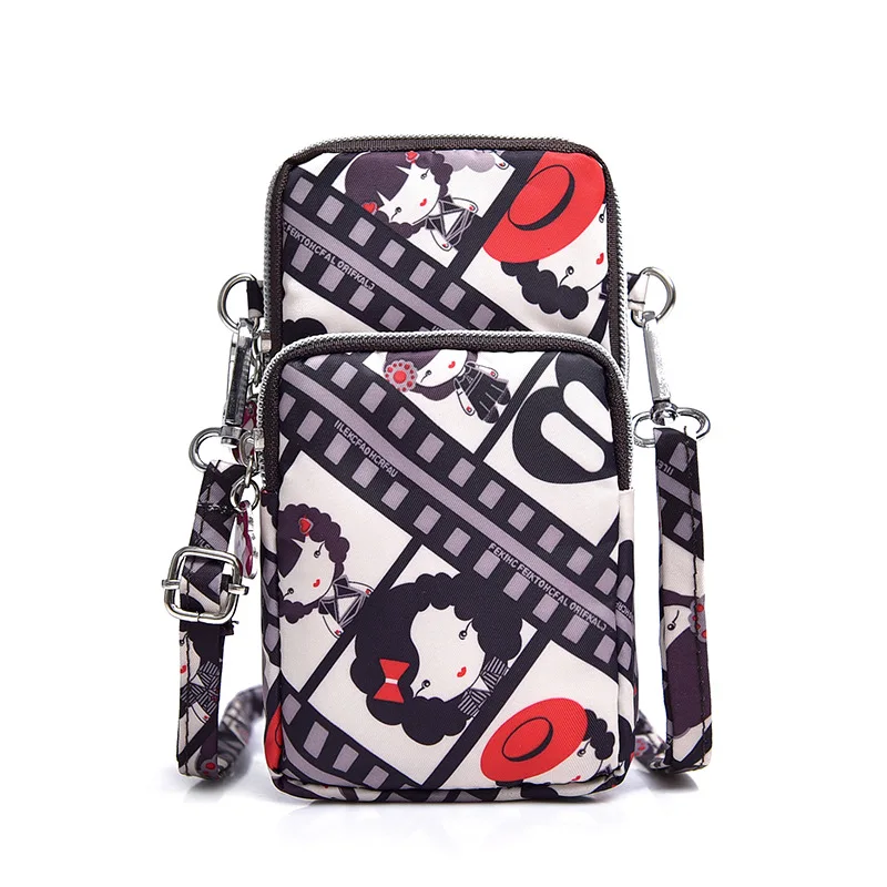 

22837 универсальная мини-сумка для iPhone 13 12 11 Pro Max, кожаные сумки через плечо, Карманный Кошелек