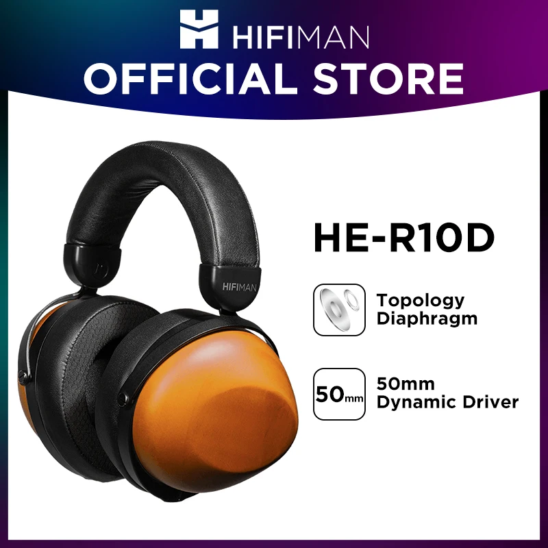 HIFIMAN HE-R10D Накладные наушники с динамической топологии для дома студии и записи