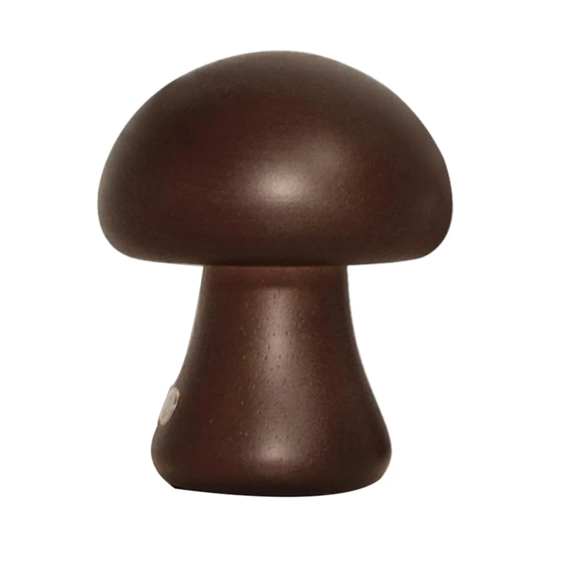 

Mushroom Lamp, Rechargeable Portable Night Light Cute Small Nightstand Desk Lamp Suitable for Bedroom, Home Decor B