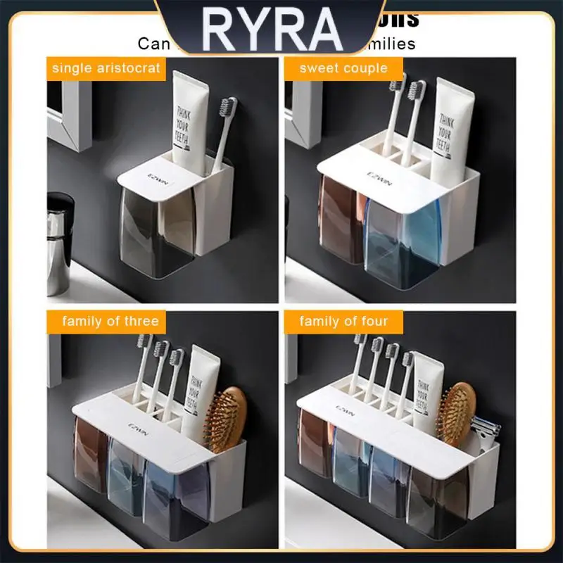 

Настенный держатель для зубных щёток, для детей и взрослых