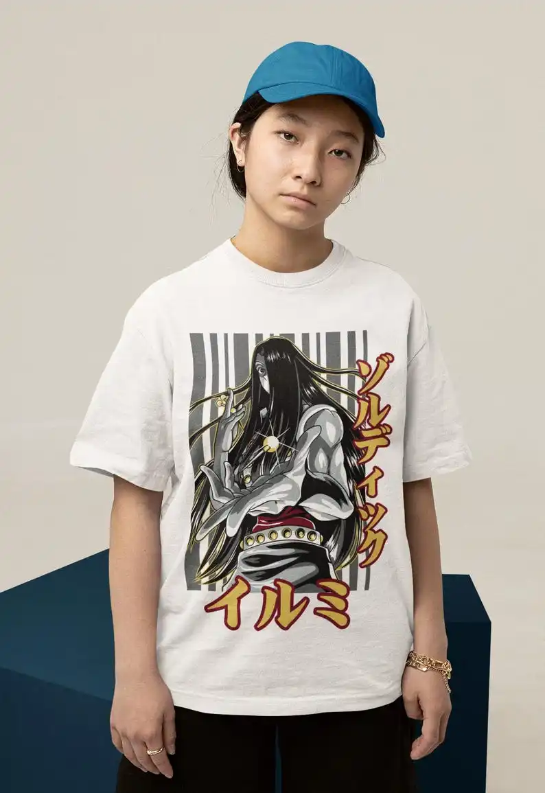 Футболка унисекс Mysterious Assassin — японский стиль Shonen графика манги 90-х годов темный