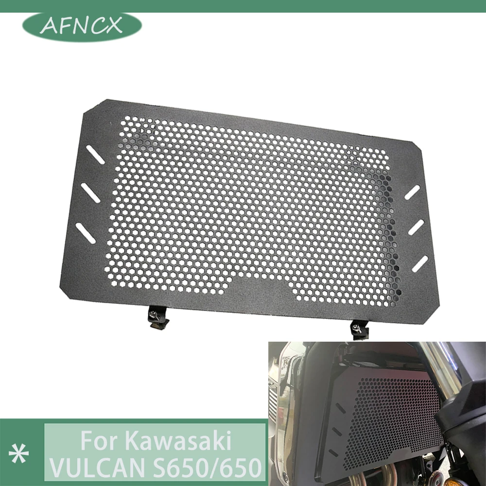 

Motorcycle Aluminum Radiator Grille Cover Guard Protector For Kawasaki VULCAN S 650 VULCAN 650 2015-2020 Cooler Protection Fence