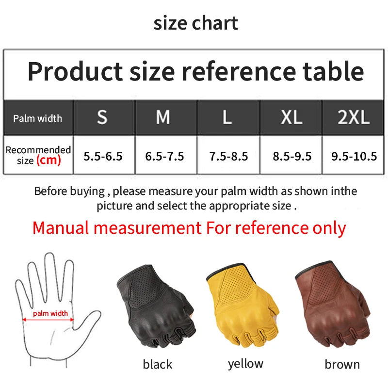 Star Field Knight Goat Skin Leather Motorcycle Gloves Half Finger Gloves Soft Sheepskin Gloves Men Summer Motorcycle Men Women images - 6