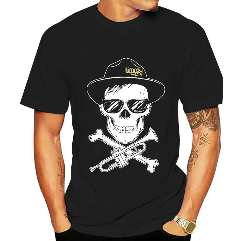 

TIMMY TRUMPET SKULL T-SHIRT Electro house DJ ALL SIZES A54