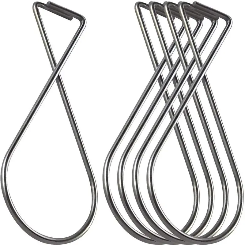 

Ceiling Hooks (Set Of 100) - Drop Ceiling Clips Perfect For Wedding Decorations And Classroom Decorations - T-Clip Compatible Wi