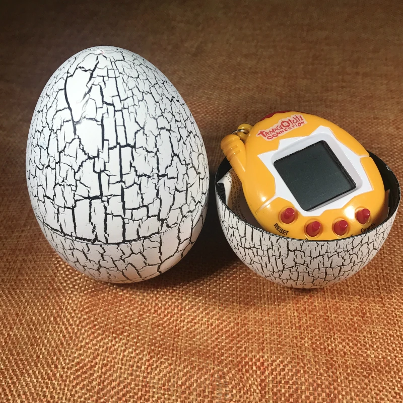 

Новинка 2022, электронный подарок для домашних животных Tamagotchi, кольцо для ключей, яйцо динозавра, игрушка для домашних животных, подарок на Ро...