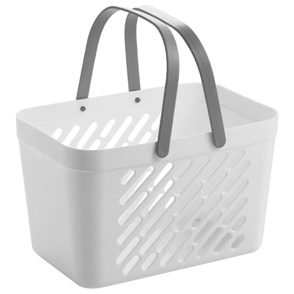 

Storage Basket Garbage Cans Bathroom Plastic Shower Container Pp Home Sundries Bin Toy Baskets Organizer