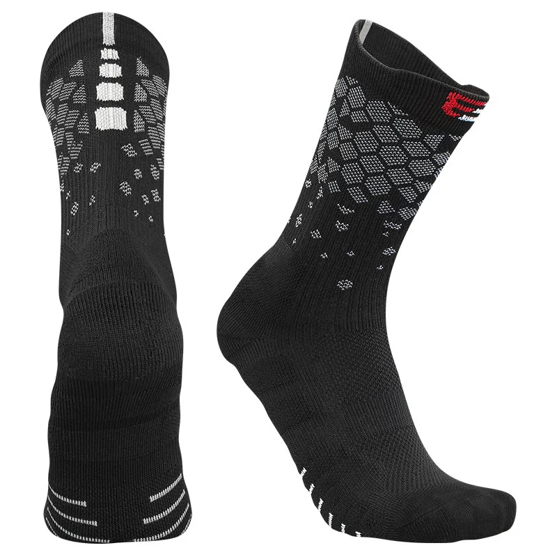 

2023 Basketball New Women Socks Socks Men Non-slip Honeycomb Football Graphics Breathable Sports Arro Silicone Anti Slip Gri