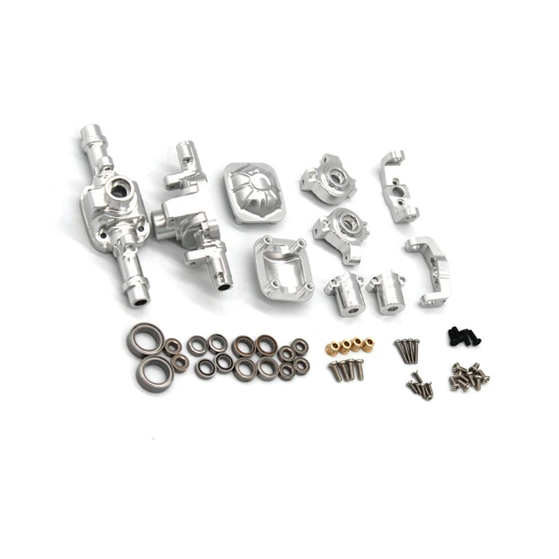 

Metal Front And Rear Axle Housing Set For 1/18 FMS EAZYRC Rochobby FJ Cruiser Patriot Katana RC Car Upgrades Parts