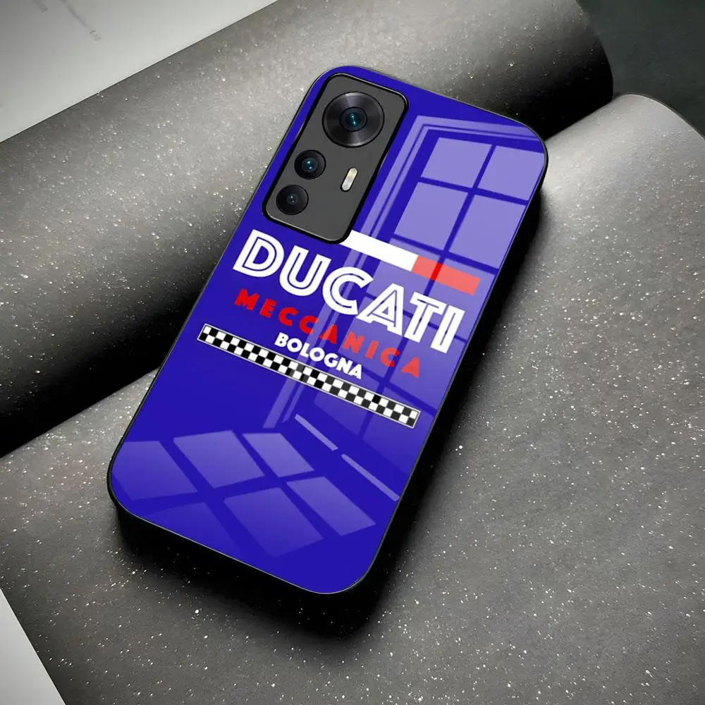 Модный чехол для телефона Ducati Для Samsung s 24 23 22 21 20 a 34 54 53  note20 m 54 ультра плюс стеклянный чехол | AliExpress