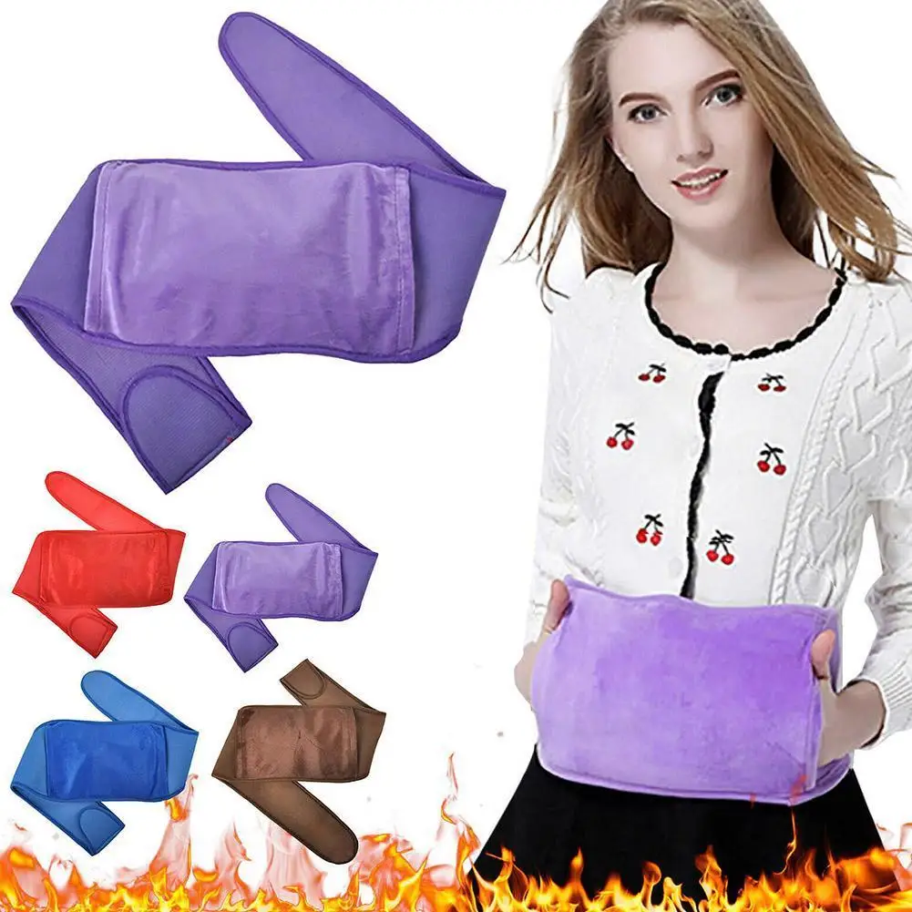 

niversal 2-in-1 Charging Hot Water Bottle Rabbit Velvet Waist Belt Warm Waist Warmth UGift Safe Explosion-proof Warmer