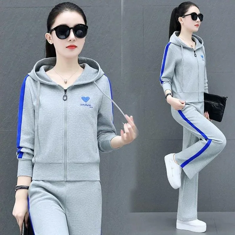 Женский модный костюм 2024 весна-осень новая повседневная куртка на молнии с