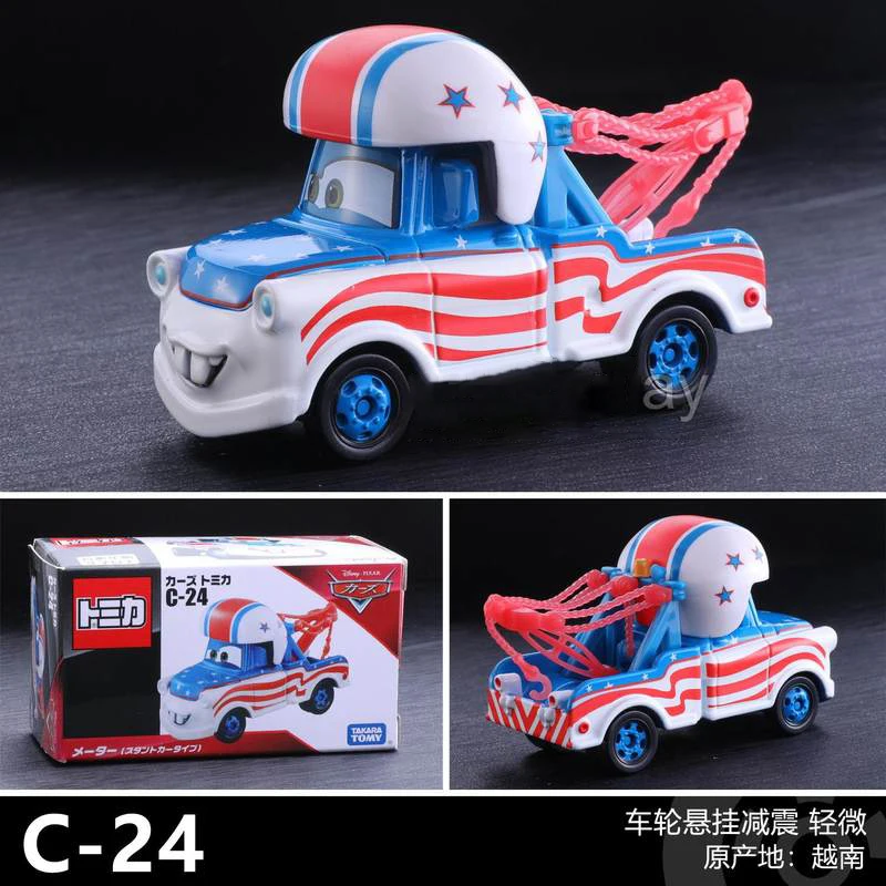 Takara Tomy Cars Mater, национальный флаг, модель автомобиля из сплава, коллекция литья под давлением, подарок, дающий классический детский подарок, игрушки (art.: 3920cbf90bd28) - 3920cbf90bd28