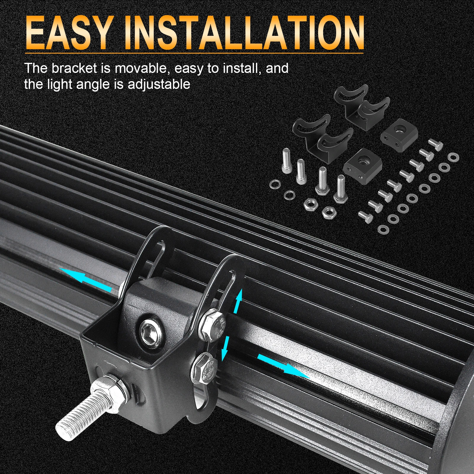 20 дюймов 126 Вт 10-30 в фотолампа для внедорожника с комбинированным светом ATV 4x4 + 2x18 4