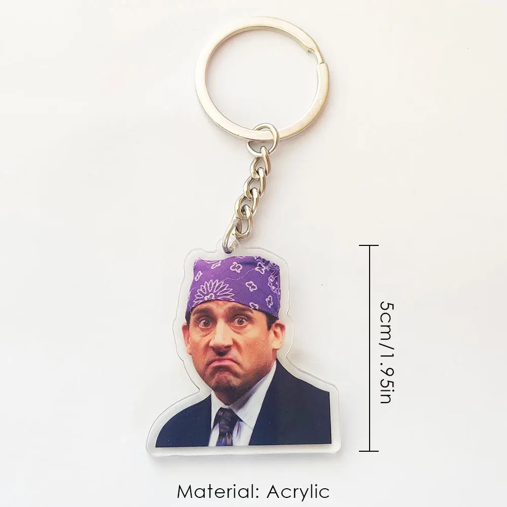 Офисные фигуры, забавные мемы, брелок Dwight Schrute, Майкл Скотт, акриловый брелок, брелок для ключей (art.: 3920bec8a0ec4) - 3920bec8a0ec4