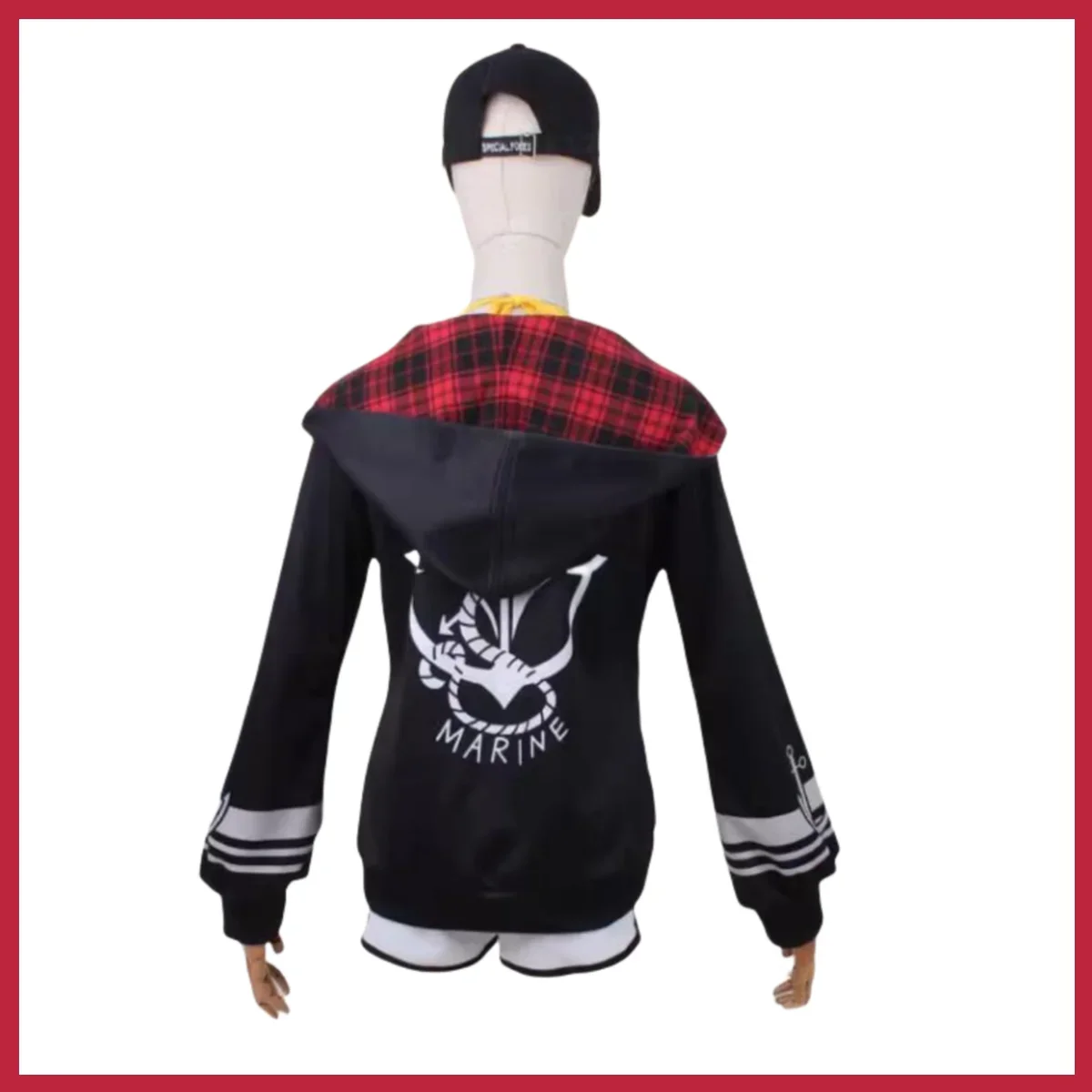 Аниме YouTube Hololive Houshou морской косплей костюм Капитан бикини купальник парик