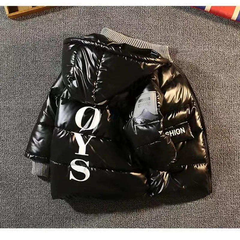 Детская пуховая куртка для мальчиков и девочек на возраст 2-13 лет 2024