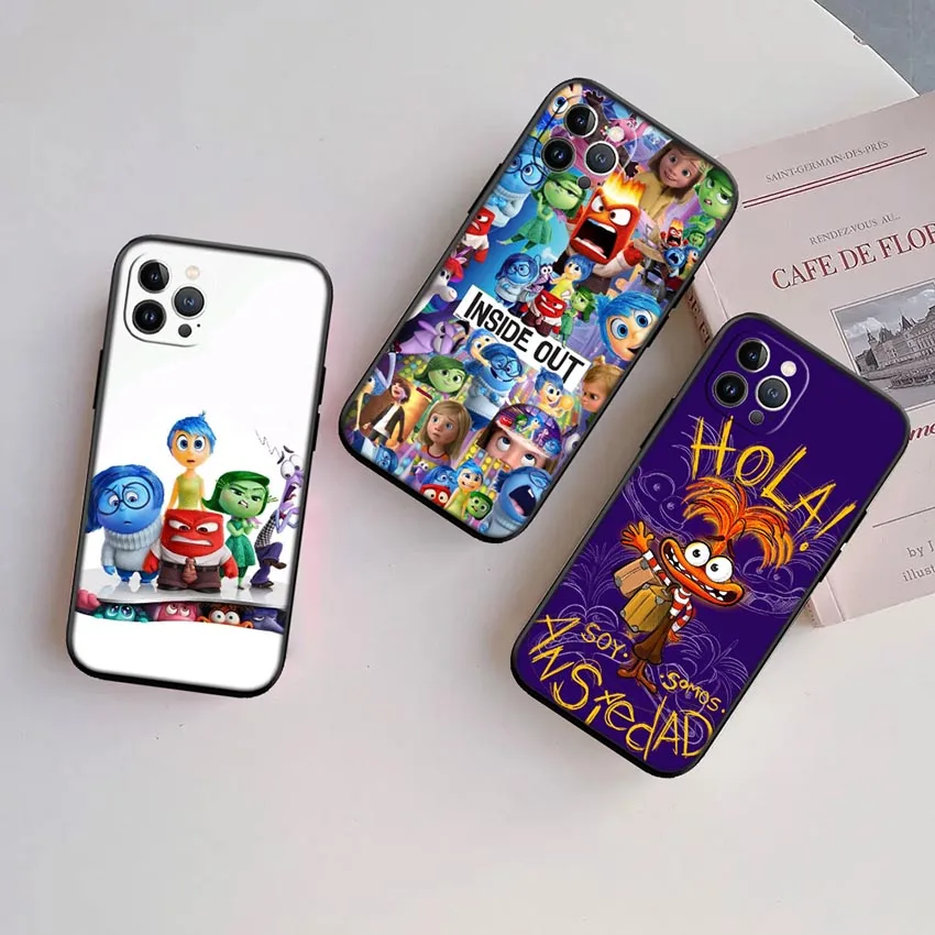 Чехол для телефона Inside Out с мультяшным рисунком Samsung Galaxy A6 A7 A8 A9 010 A02 A02S A03S A10 10S A20 A20S