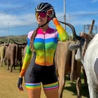 Женский велосипедный комбинезон в виде обезьяны, комбинезон, летняя воздухопроницаемая трикотажная одежда для езды на велосипеде, костюм для команды, гоночная форма
