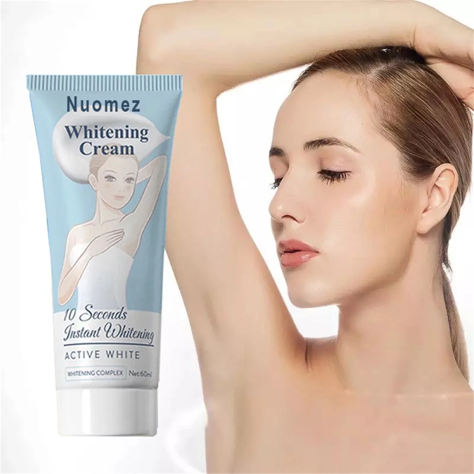 

60ml Skin Bleaching Cream Whitening Cream For Intimate Parts Gentle Brightening Cream For Body Bikini And Sensitive Areas 60ml