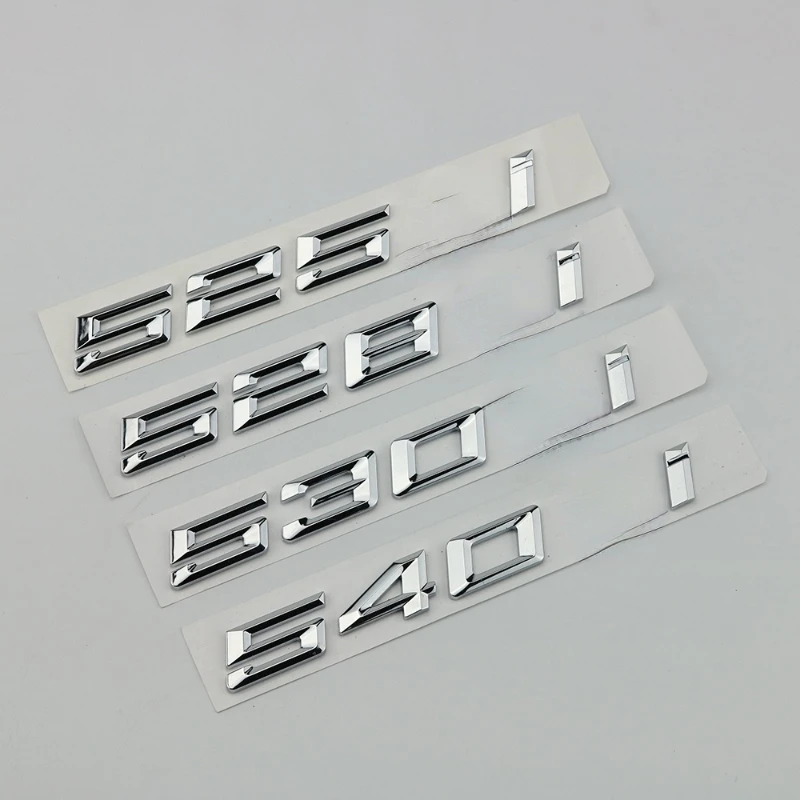 Стильная наклейка на задний багажник значок эмблема 520i 523i 525i 528i 530i 535i 540i 550i для BMW