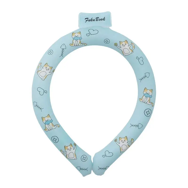 

Cooling Ring Reusable Neck Cooler Ice Cushion Tube Summer Heatstroke Prevention Cooling Tube Ice Cycling Running Equipment