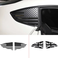 for 2022 subaru brztoyota 86 black car styling car rear side window pull film sticker car exterior decoration accessories