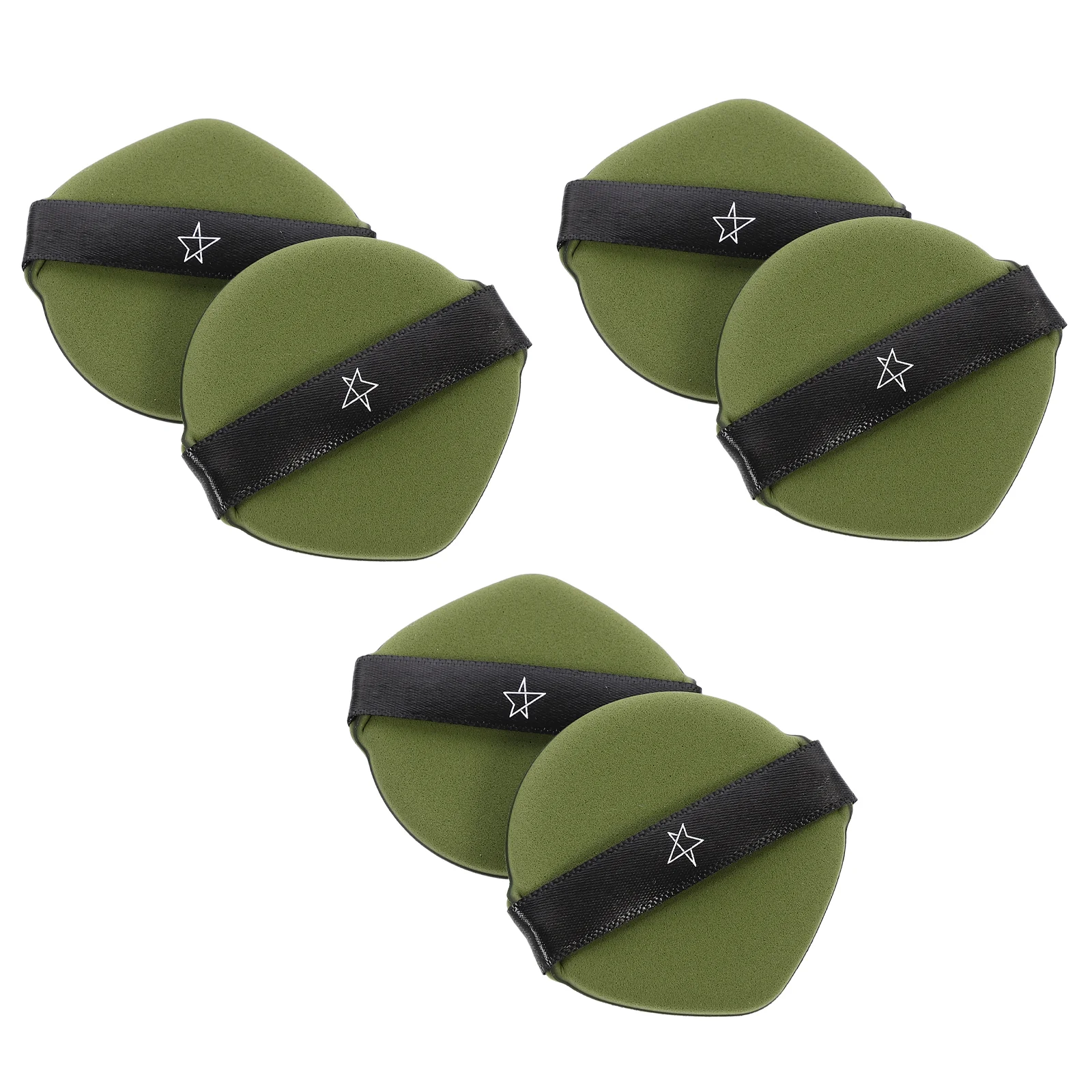 

Makeup Puff Sponge Cushion Air Women Blender Wet Dry Foundation Remove Applicator Sponges Round Facial Portable