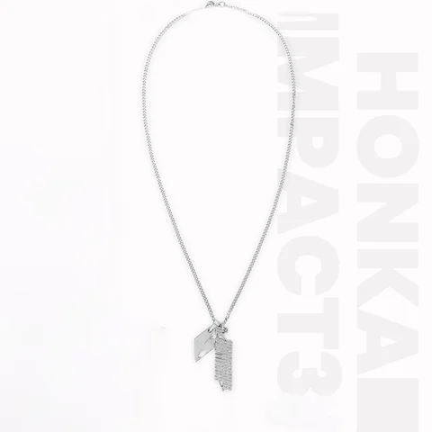 Ожерелье с подвеской «герсчер сентиенса» из аниме «Игры Honkai Impact 3», металлические ювелирные изделия, реквизит для женщин и мужчин, подарок на день рождения