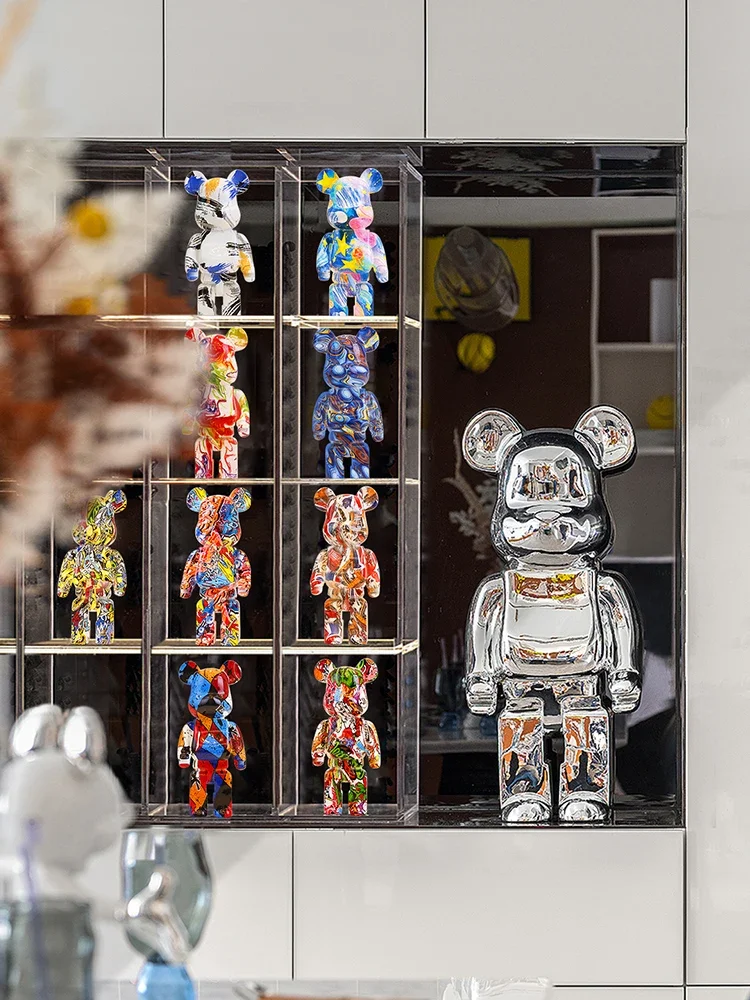 Винтажная цветовая гамма украшения серии жестокий медведь 400% для гостиной и