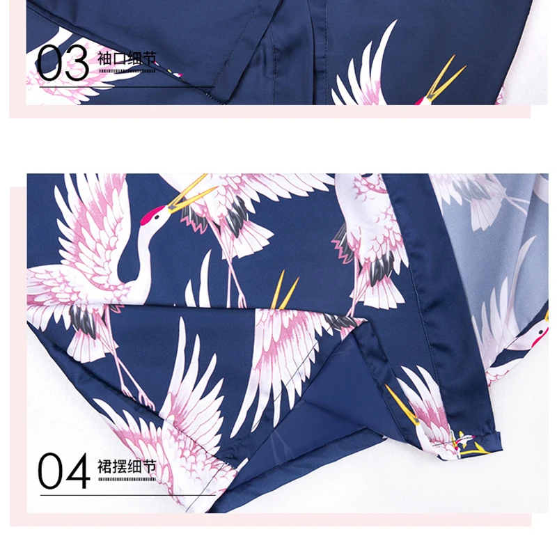 MAIXXX Women Nightdress Sashes Faux Silk Robe Nightgown Satin Sleepwear Pajamas Sexy Homewear Clothes Plus Size M-XXL 85KG