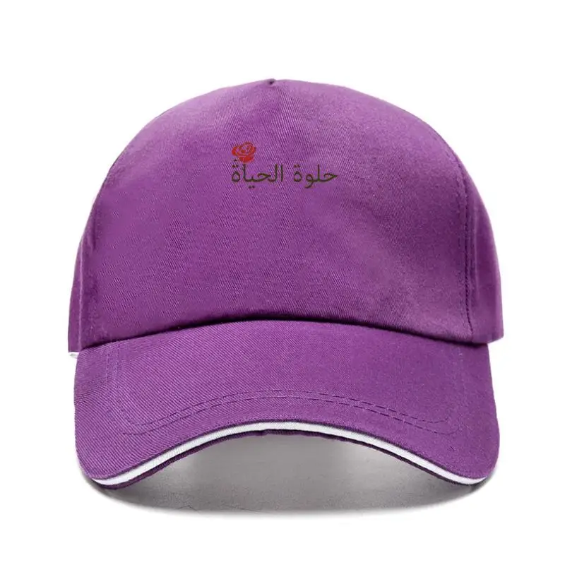 

New cap hat uer Woen Top 5X Overize Caua Woan Adjutabe Arabic etter Print Feae Cotton Tee Baseball Cap
