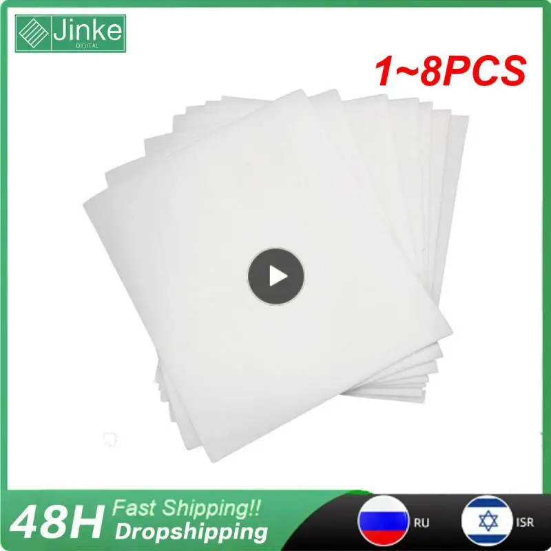 

1~8PCS set A4 Matt Printable White Self Adhesive Sticker Paper Iink For Office 210mmx297mm