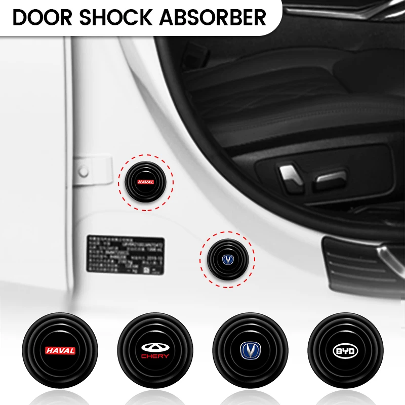 

Car Door Anti-collision Shock Silicone Pad Sticker for Geely Ic Panda Ck Emgrand Ec7 Mk Gc7 X7 GE SC7-RS LC Sport Accessories