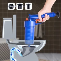 toilet unclogging device kit high pressure air drain blaster pump plunger sink sewer pipe unblocker pipe clog remover