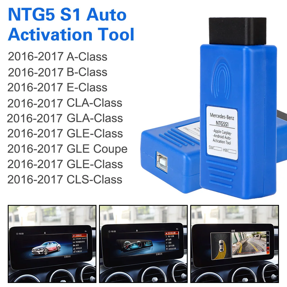 

NTG5 S1 Car Activation Tool Auto OBD Activator carplay For Mercedes For Benz Car Diagnostic Tool For IOS/Android