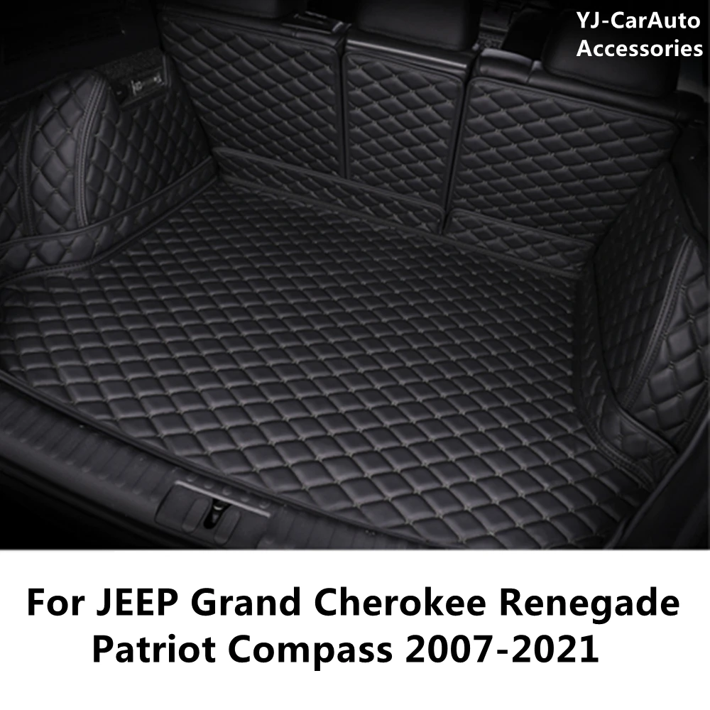 Полный комплект YJ коврик в багажник автомобиля подходит для JEEP Grand Cherokee Renegade Patriot