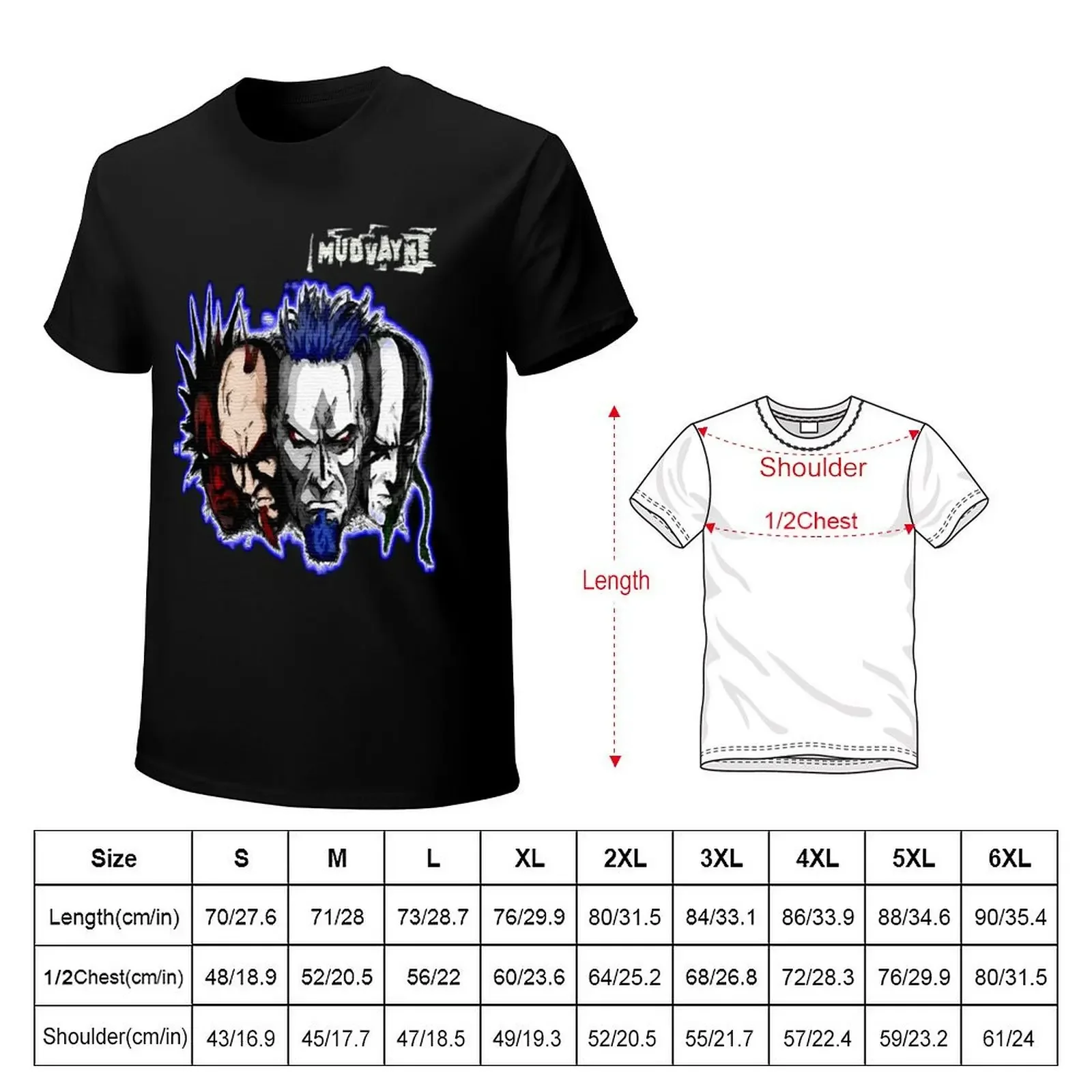 Забавная футболка Mudvayne самая продаваемая с изображением идола быстросохнущие