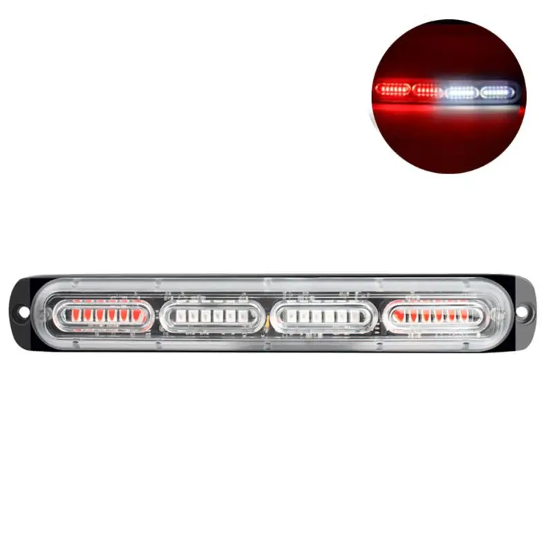 

24 светодиода, 72 Вт, аварийный стробоскоп, универсальный предупредительный мигающий фонарь для пикапа, 12-24 В, автомобильные мотоциклы