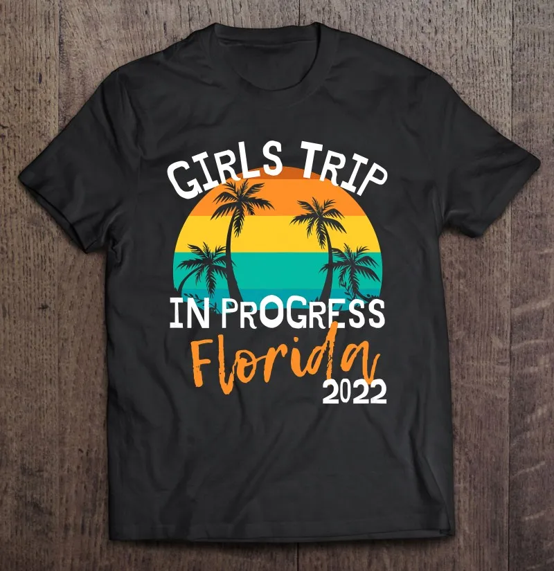 

Женская забавная футболка для девушек из Флориды, модель 2022 года, футболки для отпуска, женская футболка оверсайз, топы, футболка в стиле Хар...