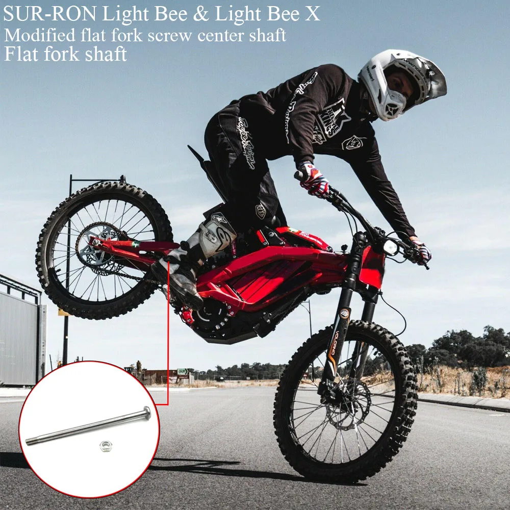 

For SURRON Bottom Axis Flat Fork Shaft Light Bee X Off-road Bottom Motorcycles Original SUR-RON Segway X260 X160