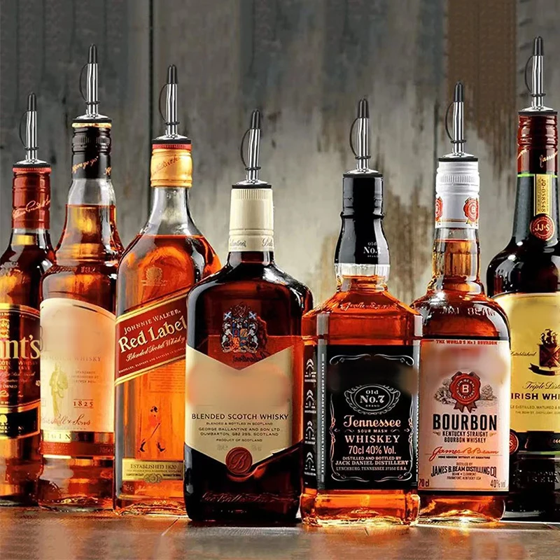 1 шт. конический носик для бутылок из нержавеющей стали