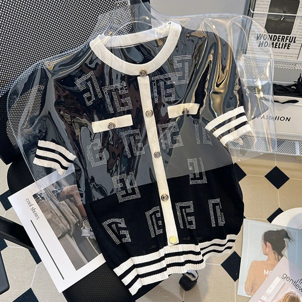 Модный летний маленький ароматный ветровой свитер женский 2025 шикарный