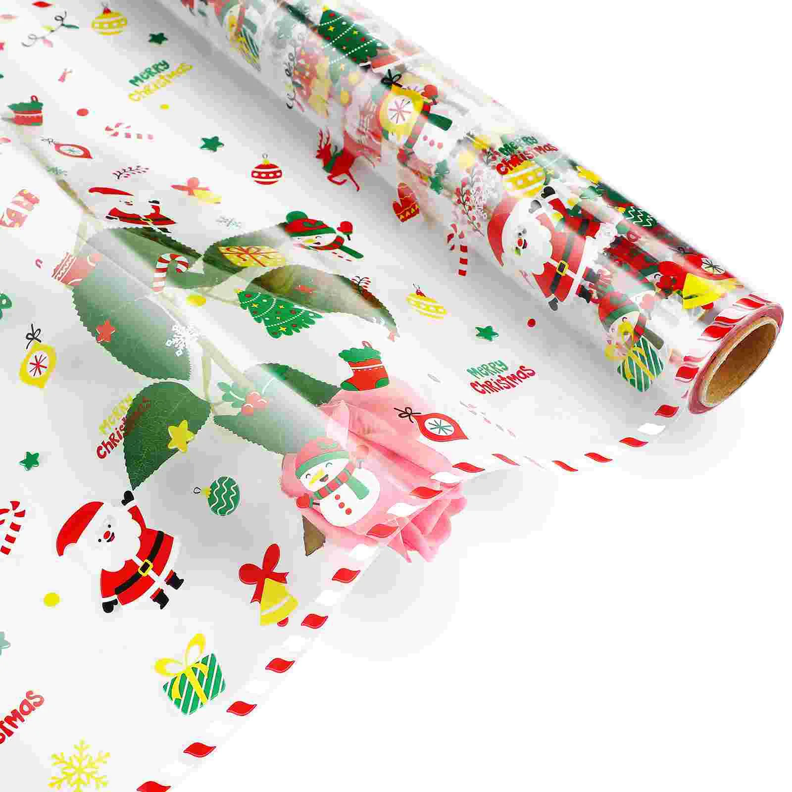 

Cellophane Wrap Christmas Paper Wrapping Clear Bags Roll Giftcandy Baskets Party Cello Basket Valentine Celephane Xmas